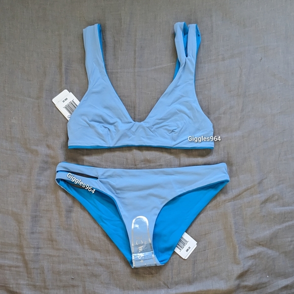 L*Space One Wave Top Breakers Bottoms Bikini Set - Picture 9 of 11